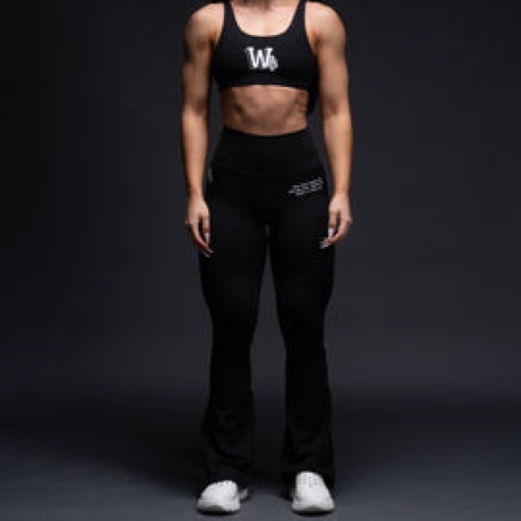 Darc Sport Gracie "Georgia" Energy Flare Leggings in Black - Picture 7 of 7